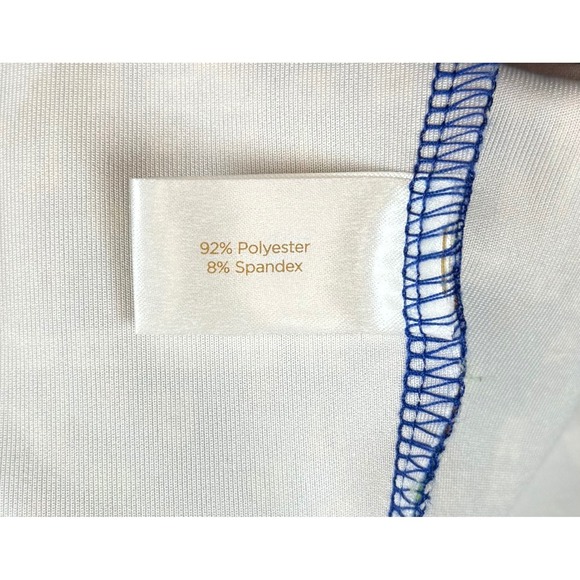 Decree Cropped Tank, Geometric Tribal Print, Size Medium - Picture 4 of 7